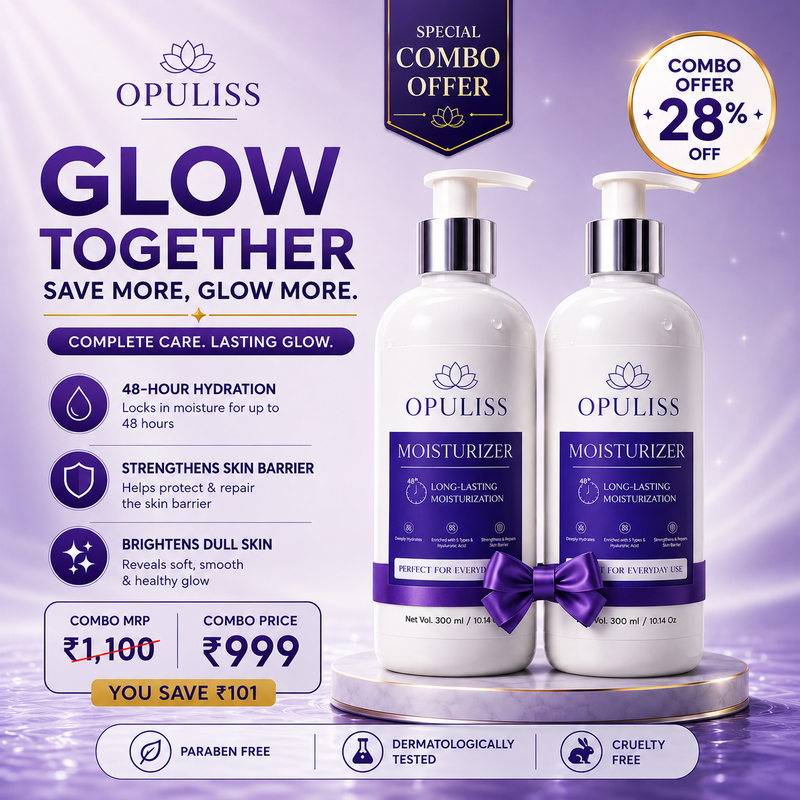Opuliss Daily Moisturizer Combo Pack – Buy 2 (300ml Each)